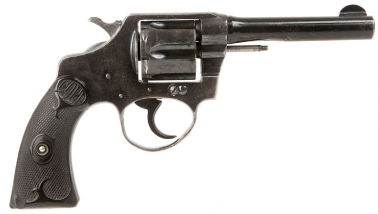 Deactivated Old Specification Colt Police Positive Revolver